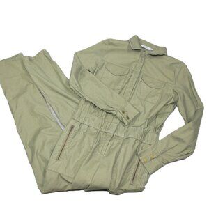 Alpine Tan Coverall Jumpsuit Size Small